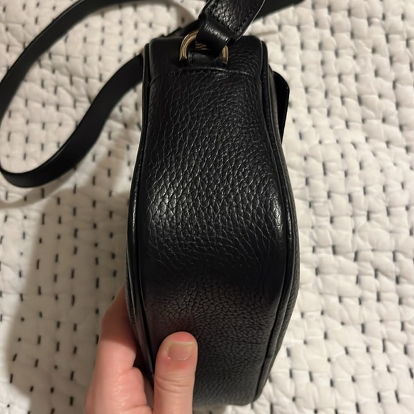 Demellier Oxford black leather crossbody bag - Picture 3 of 7